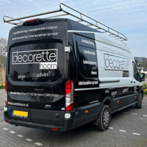 Bestelbus laten wrappen met carwrap in eigen huisstijl
