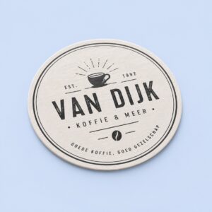 Gepersonaliseerde onderzetters voor bedrijven en horeca