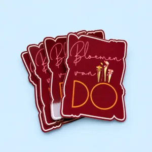 Op maat gemaakte contourgesneden stickers