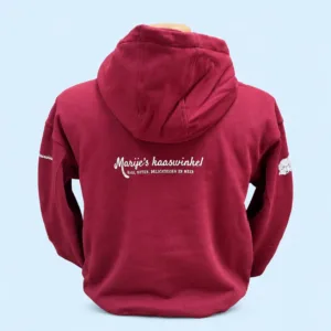 Bedrukte hoodie met bedrijfslogo